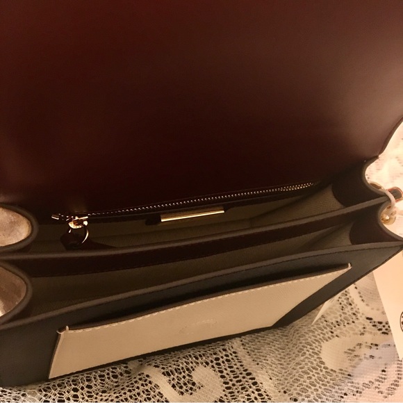 NWT Tory Burch Robinson Color-Block Double-Strap Convertible Shoulder Bag - Picture 13 of 14